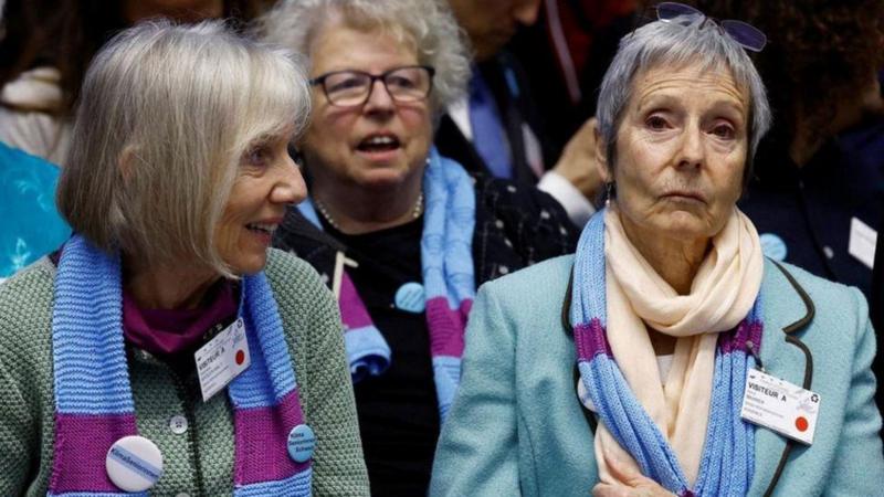 El grupo de mujeres mayores que logró una inédita victoria contra el gobierno de Suiza por el cambio climático