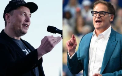 La batalla de los multimillonarios: Mark Cuban, el empresario que apoya a Kamala Harris y se opone a Elon Musk