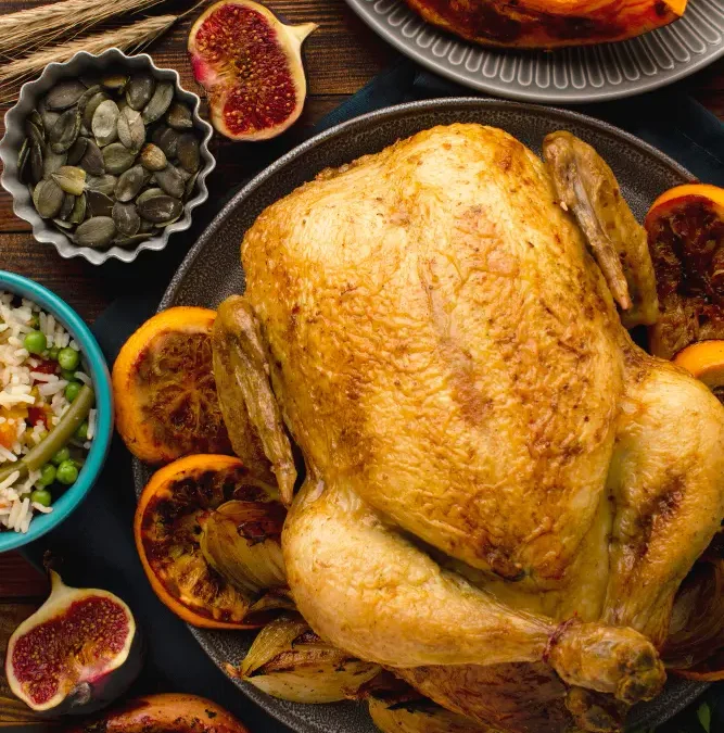 Receta de Pavo para Acción de Gracias o Thanksgiving